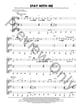Stay With Me Guitar and Fretted sheet music cover